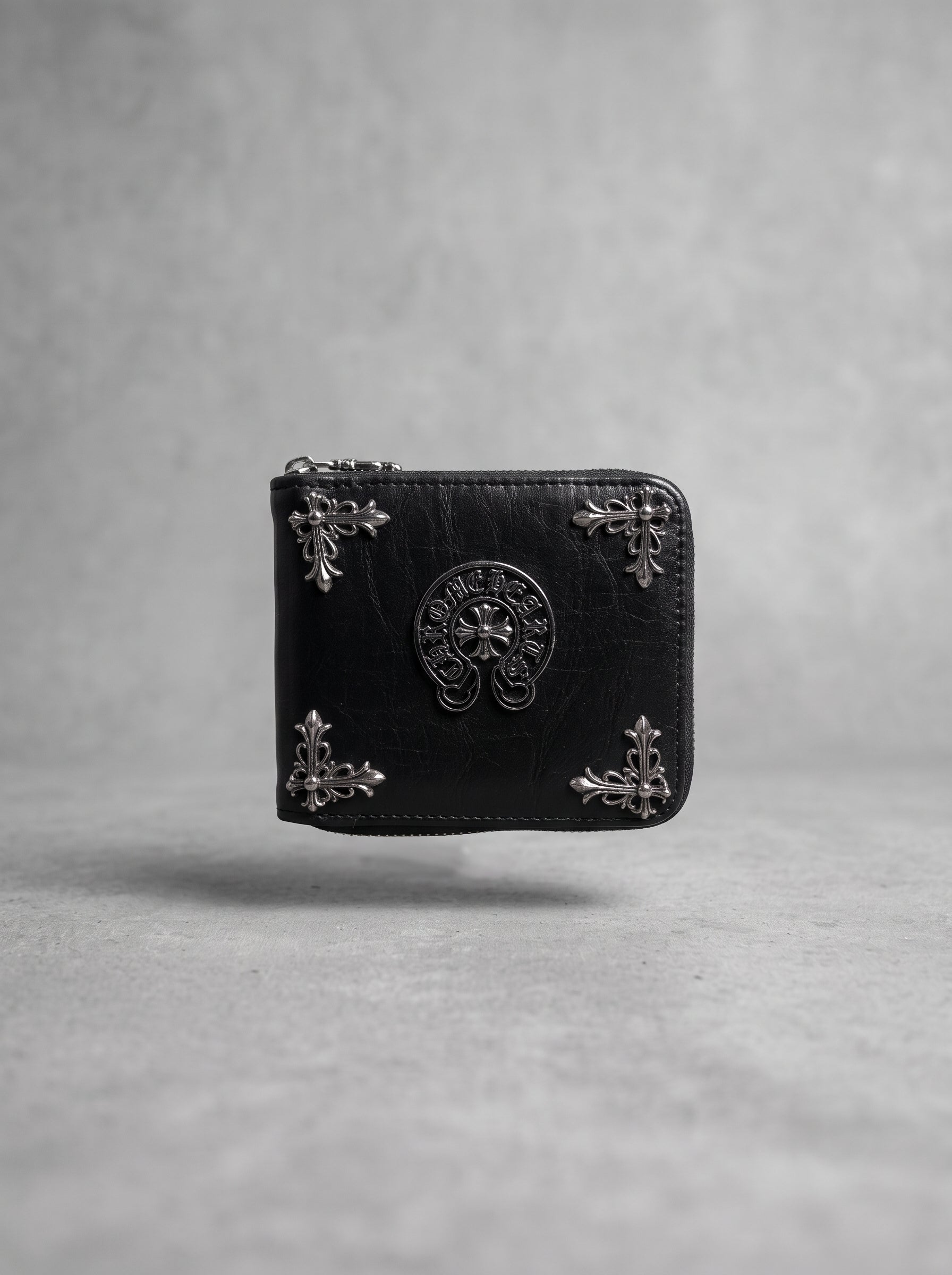 Gothic Cross Zip Wallet