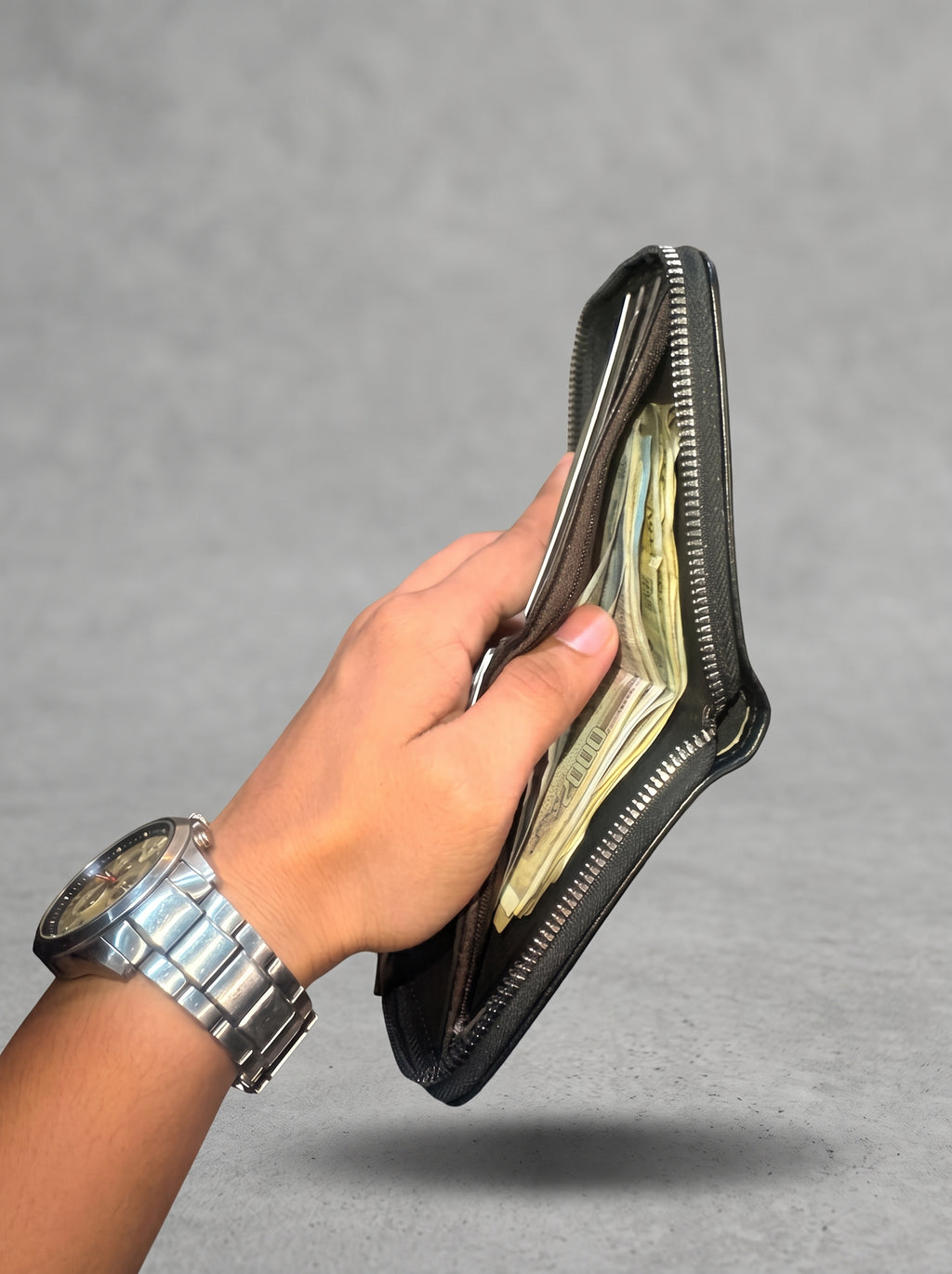 Gothic Cross Zip Wallet
