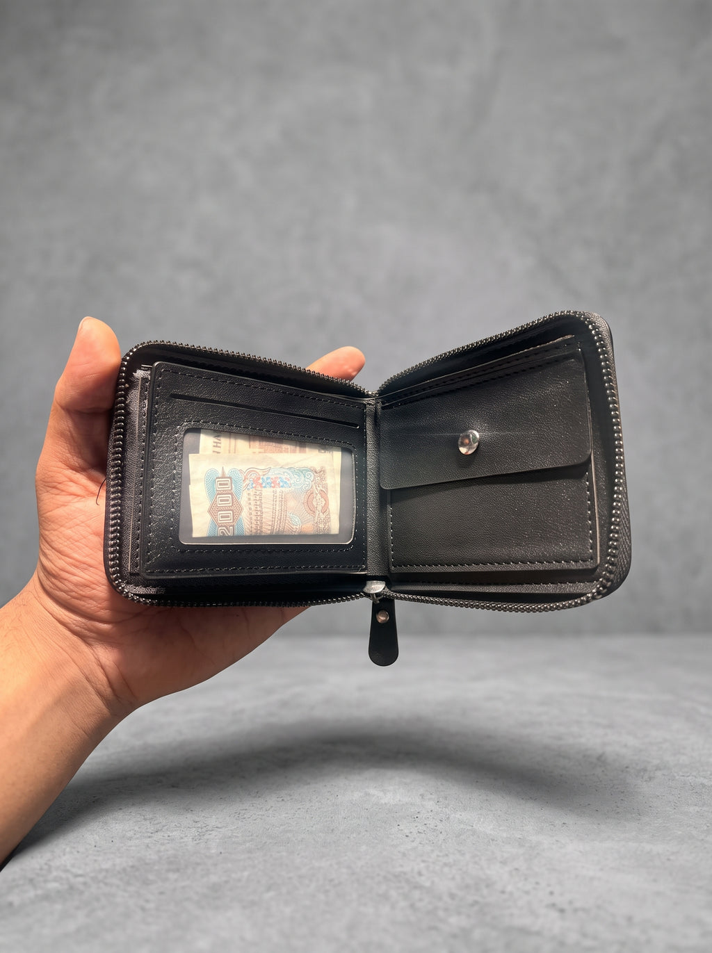 Gothic Cross Zip Wallet