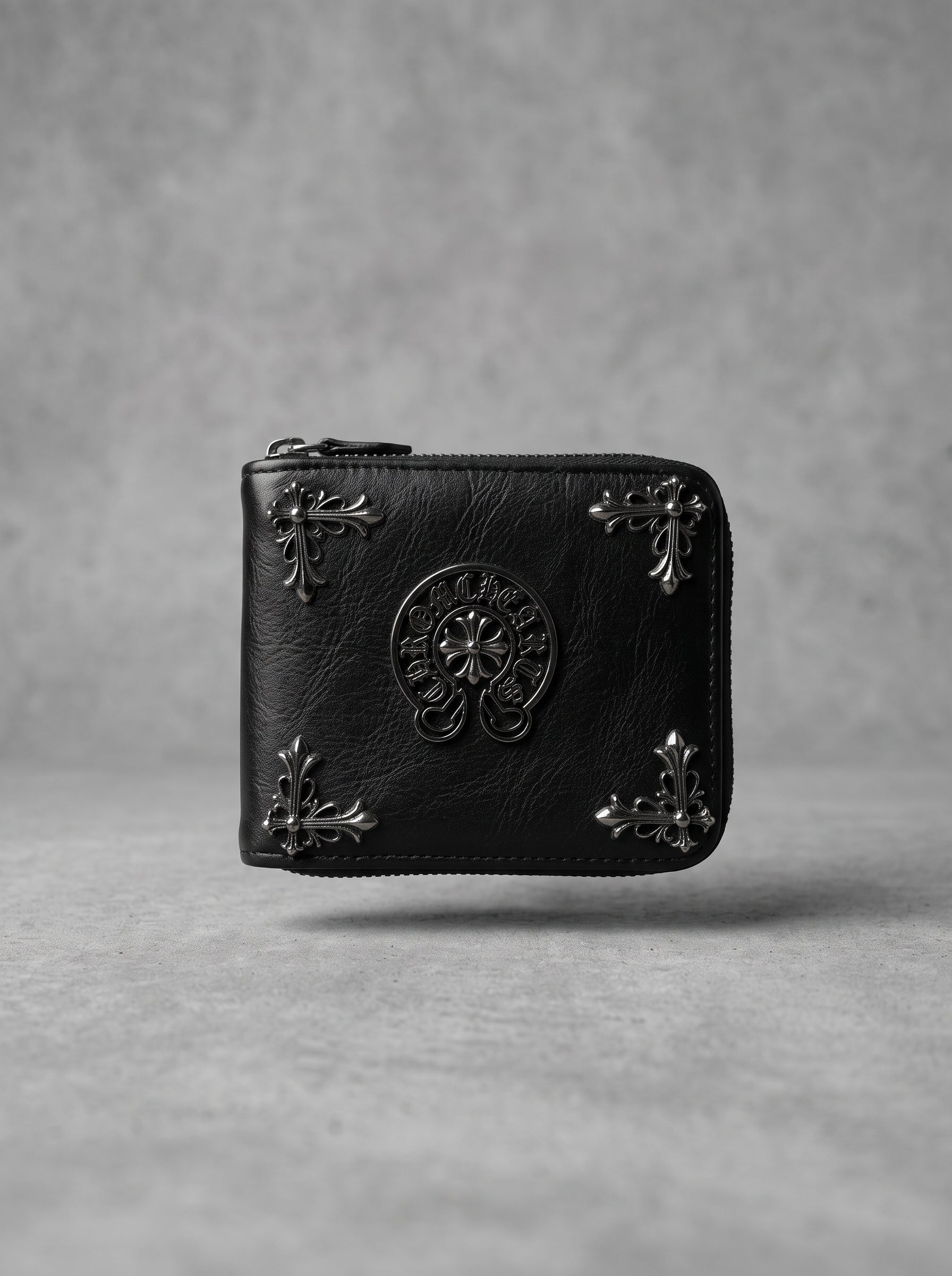 Gothic Cross Zip Wallet