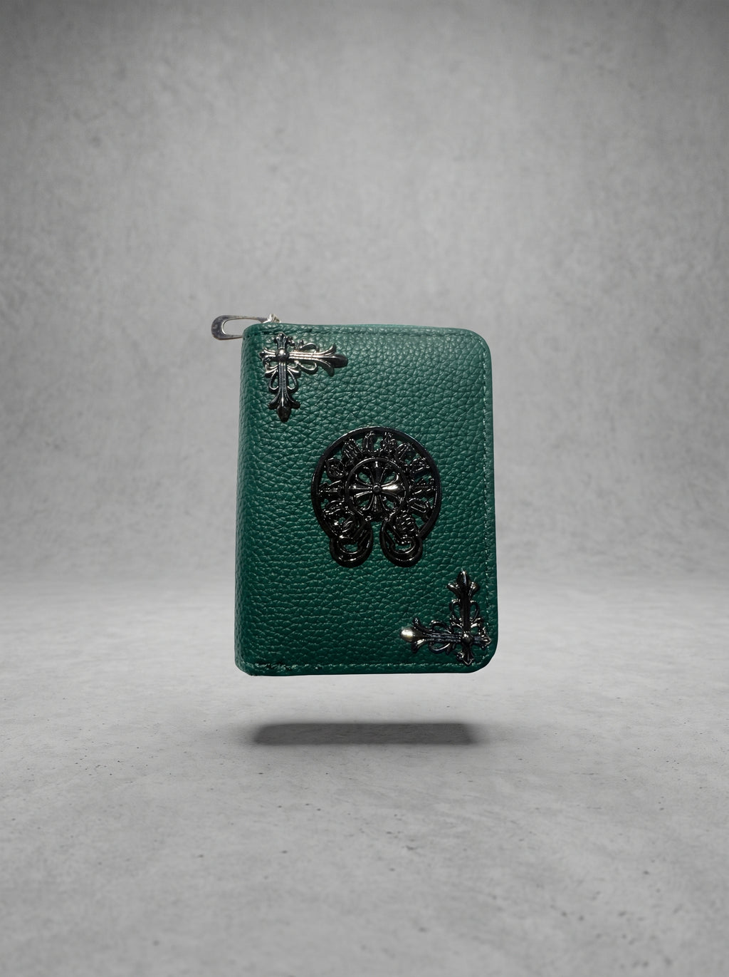 Emerald Gothic Zip Wallet