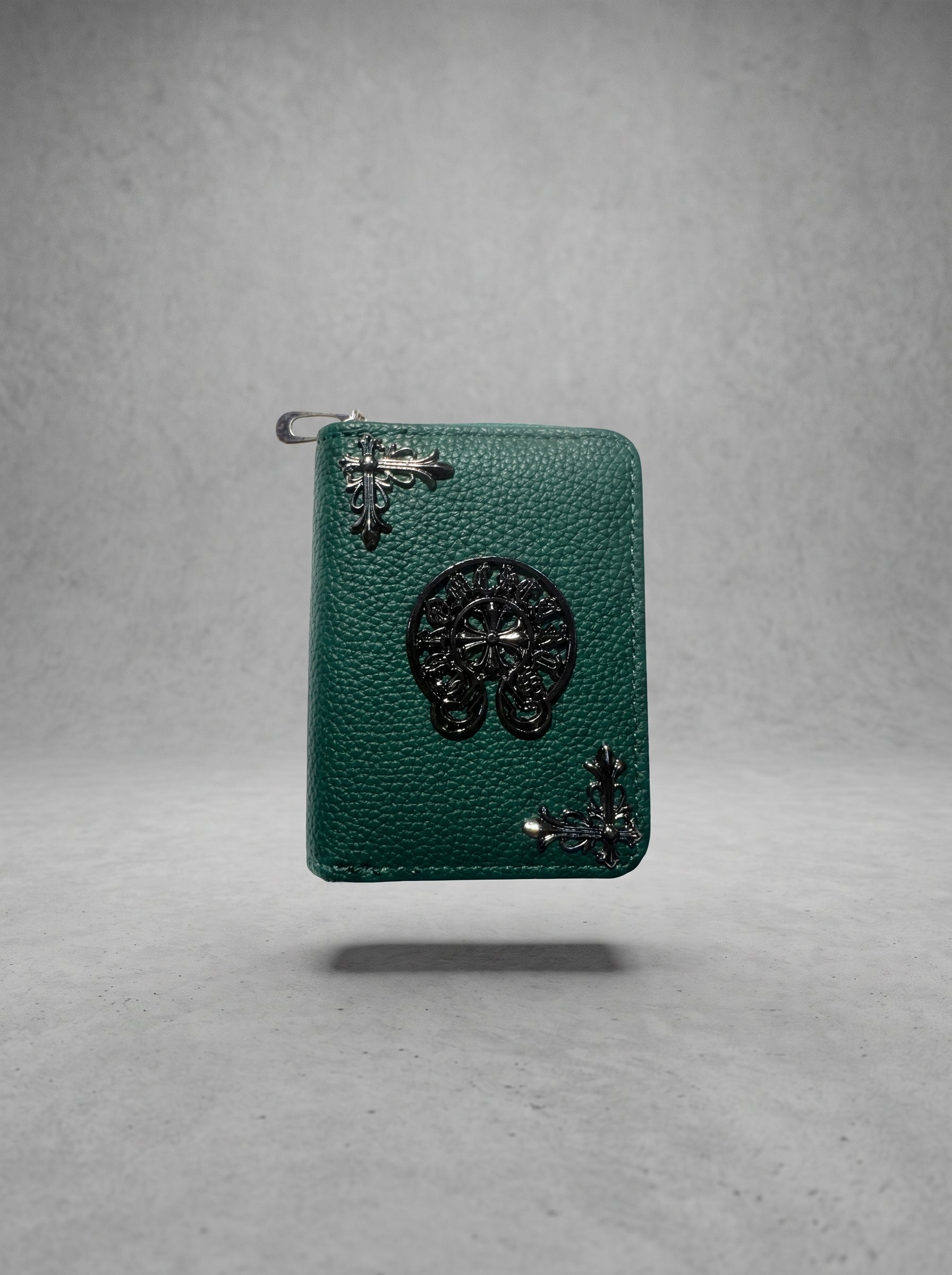 Emerald Gothic Zip Wallet