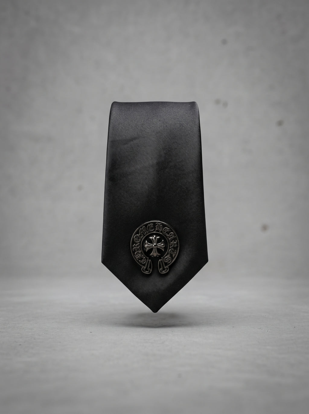 Shadow Crest Silk Tie