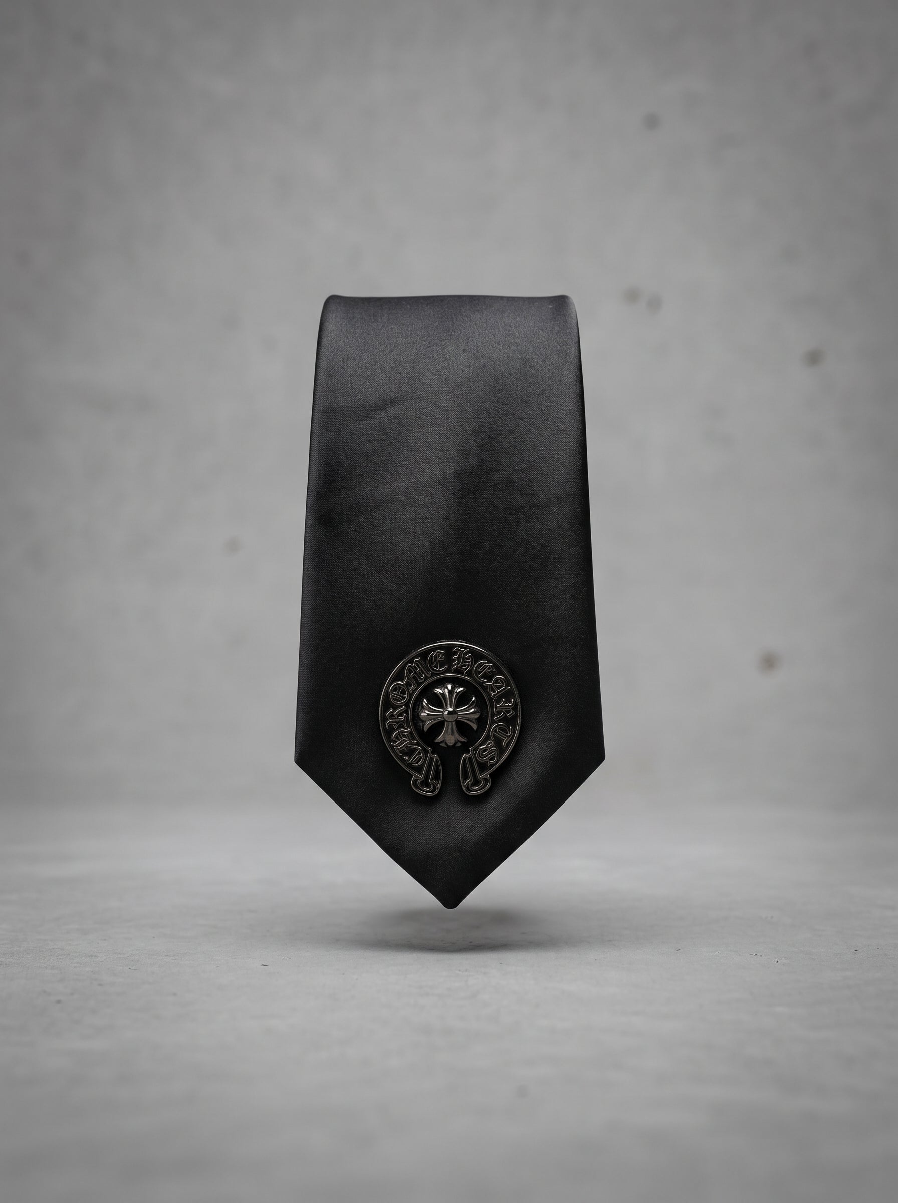 Shadow Crest Silk Tie
