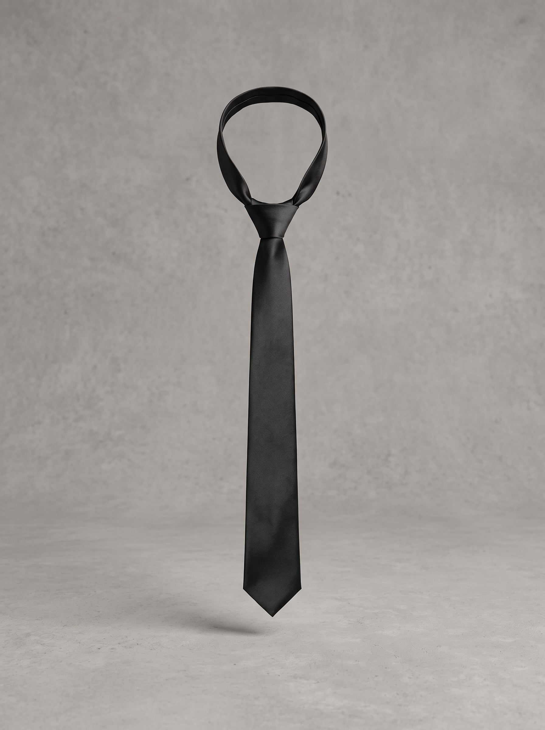 Shadow Crest Silk Tie