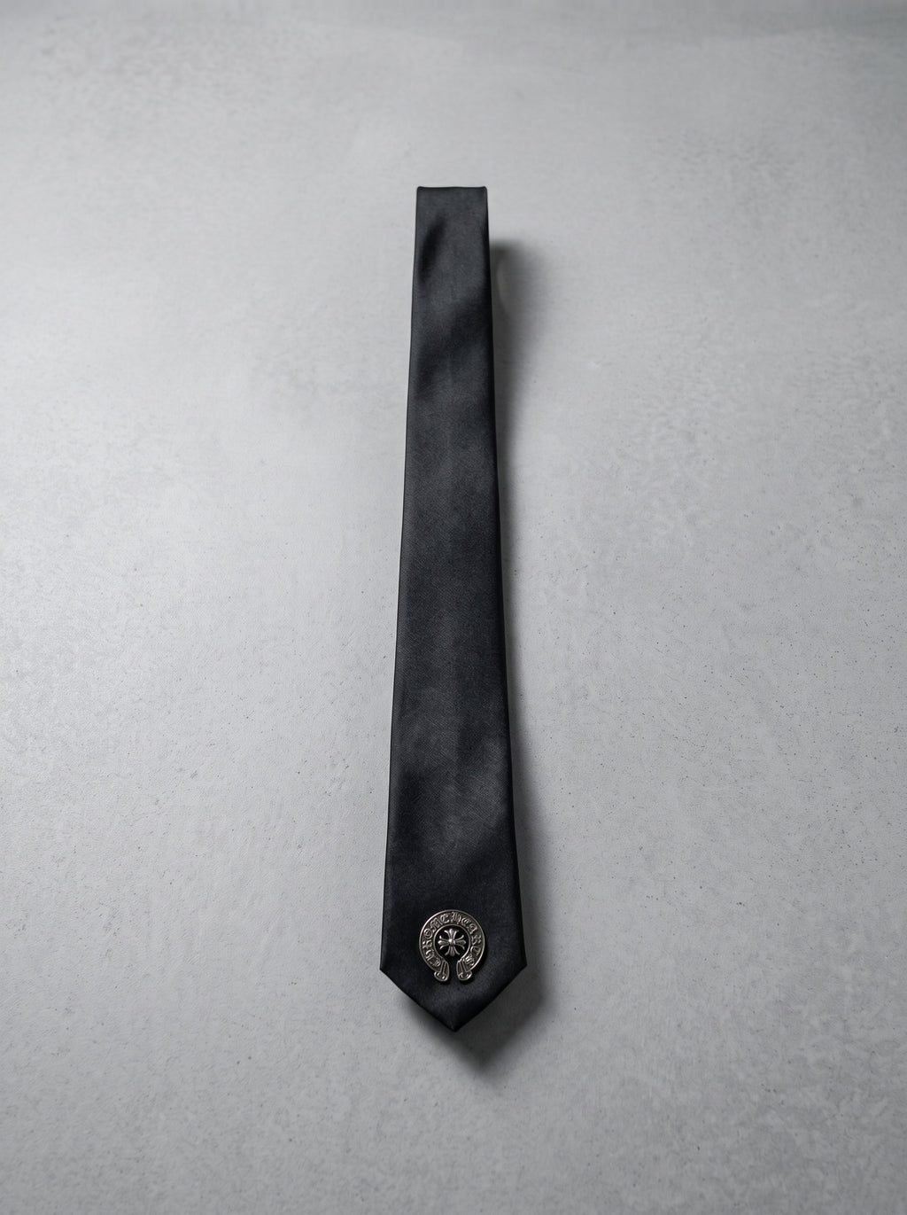 Shadow Crest Silk Tie
