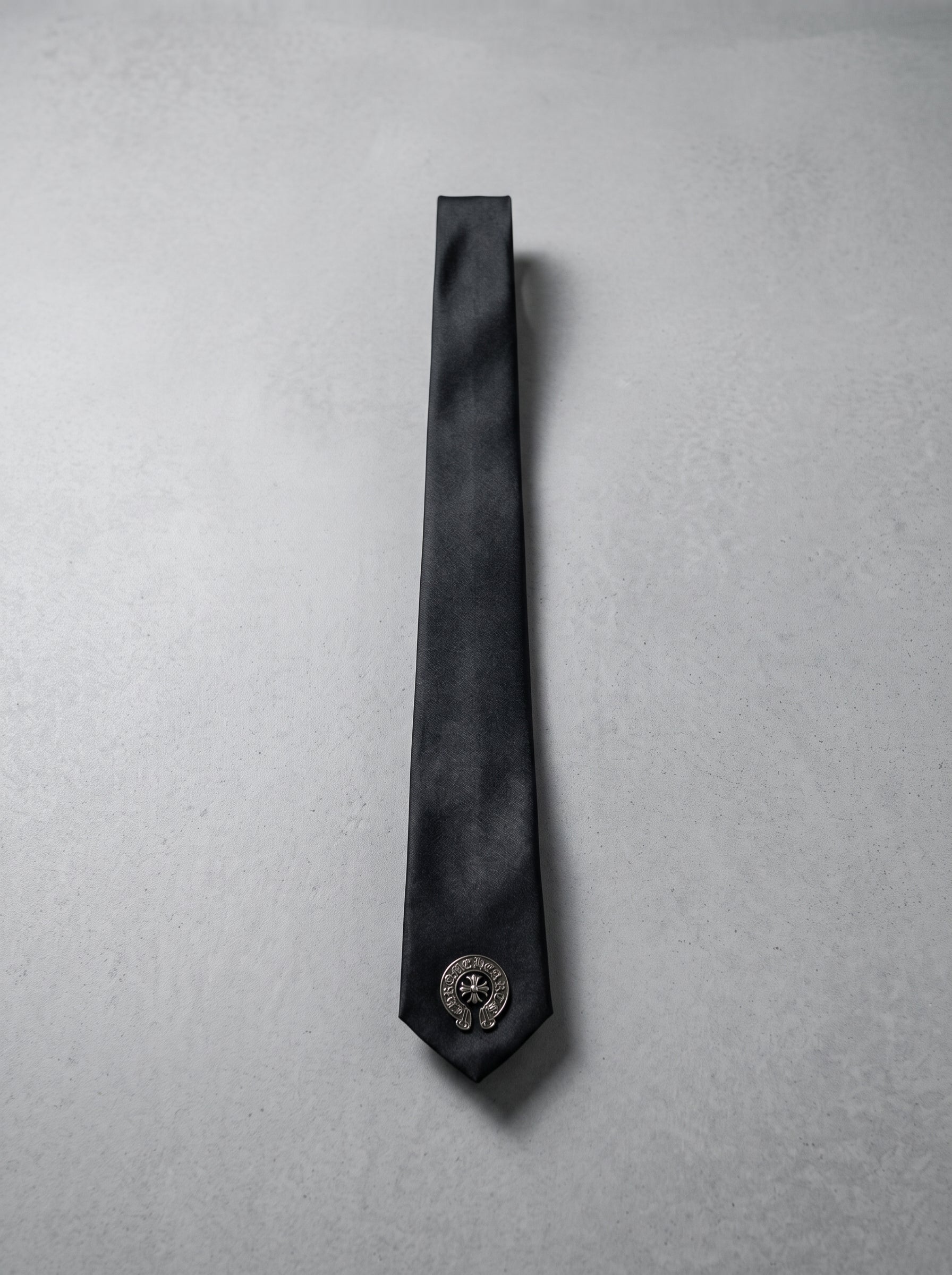 Shadow Crest Silk Tie
