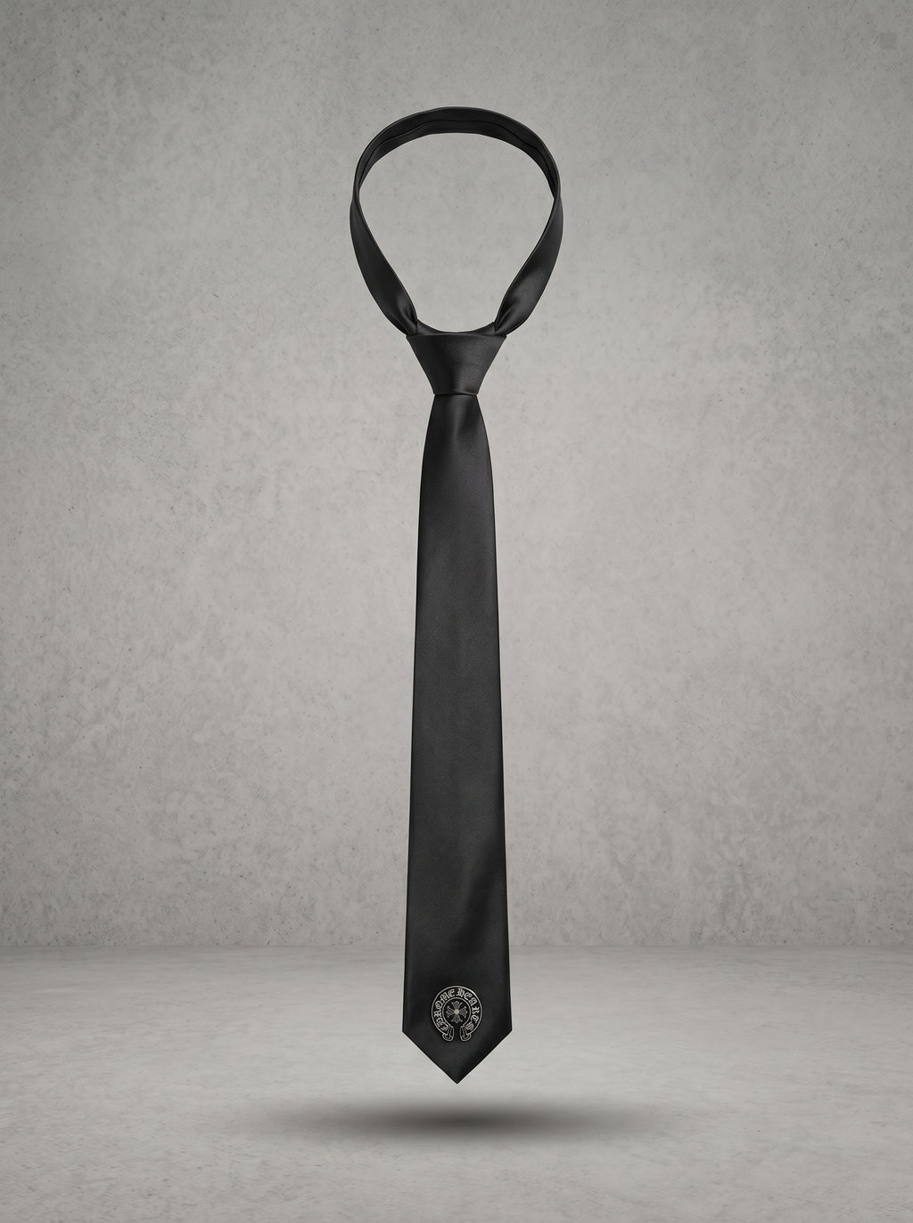 Shadow Crest Silk Tie