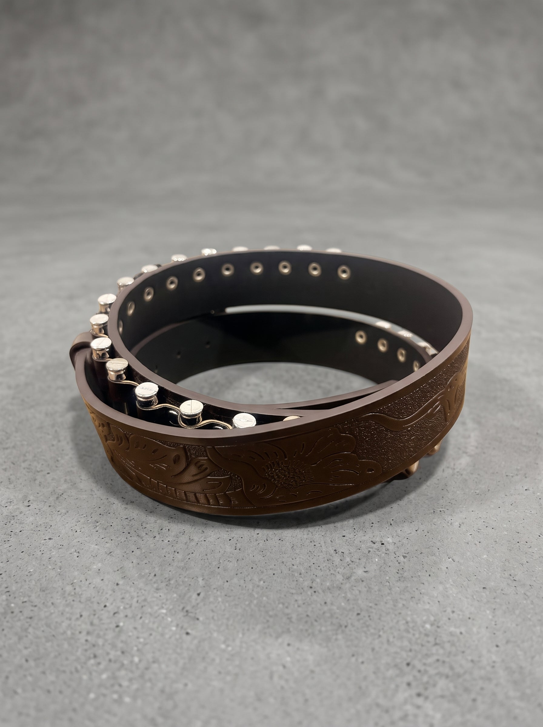 Frontier Bull Buckle Belt