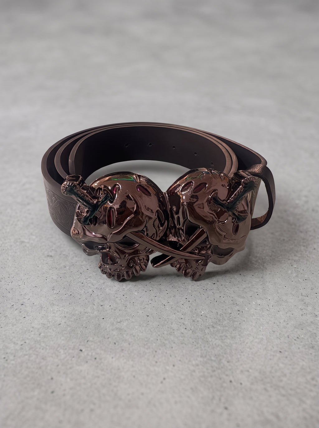 The Revenant Skull Belt