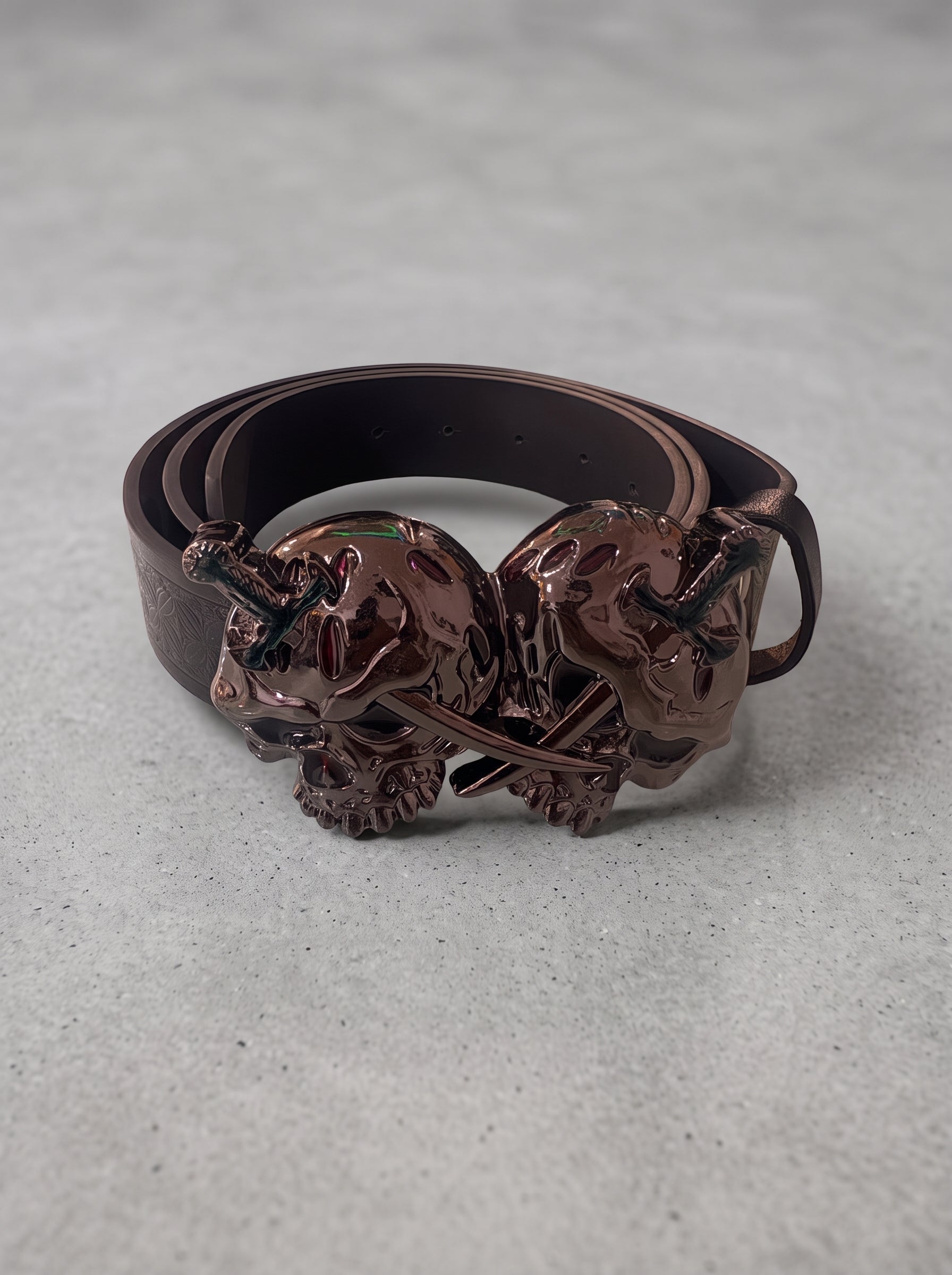 The Revenant Skull Belt