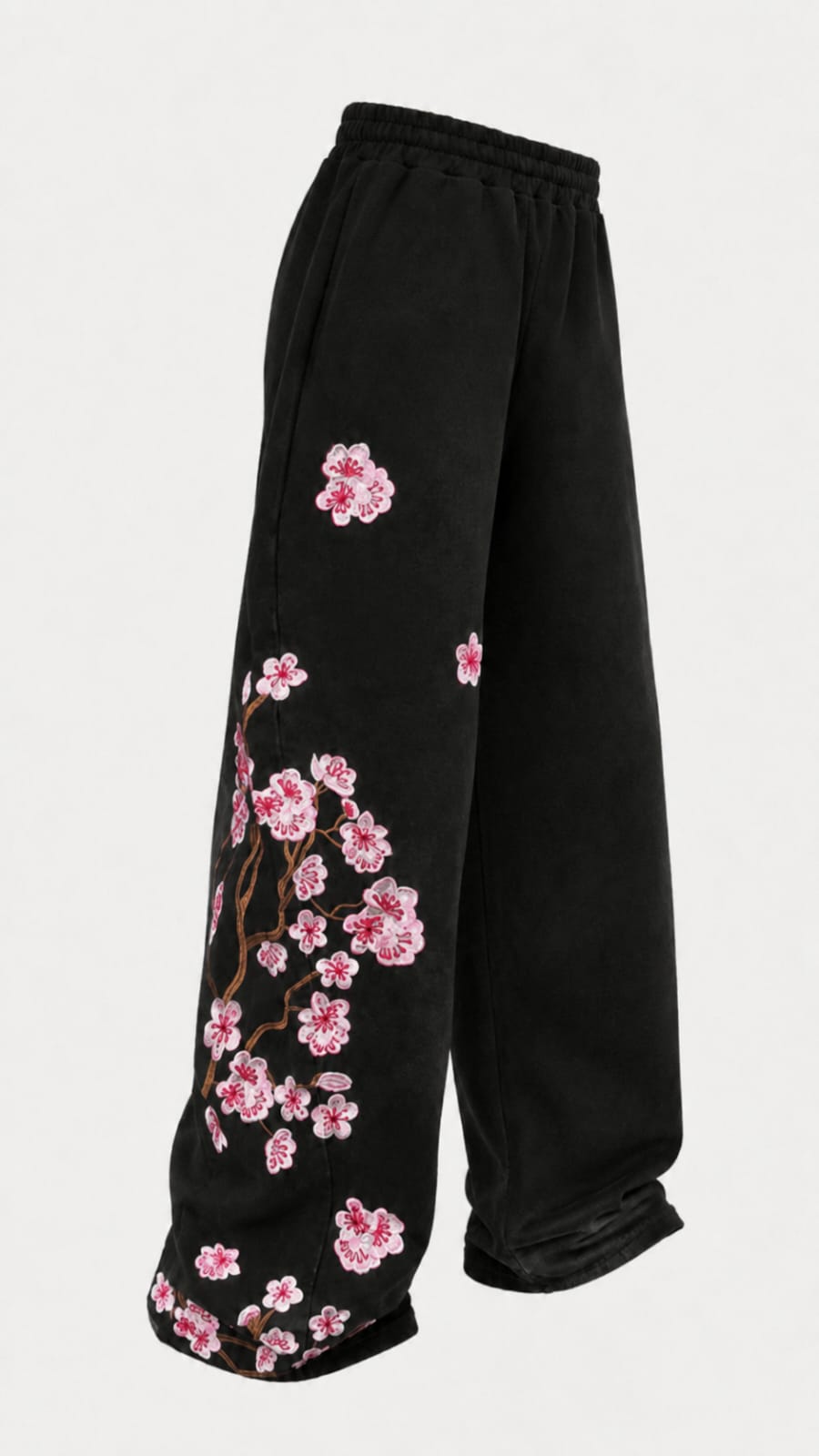 Sakura Cascade Baggy Sweatpants