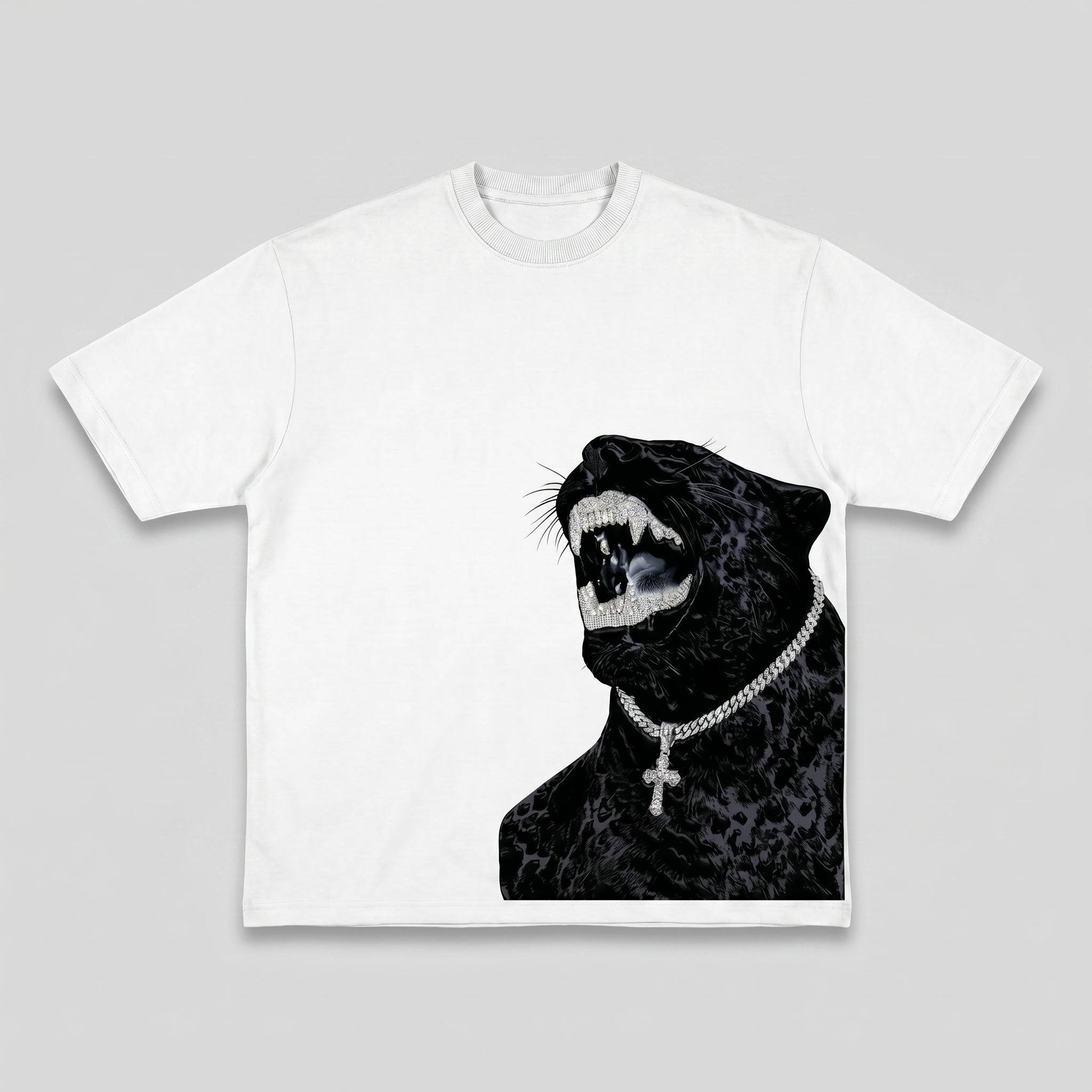 Midnight Panther Drip Tee