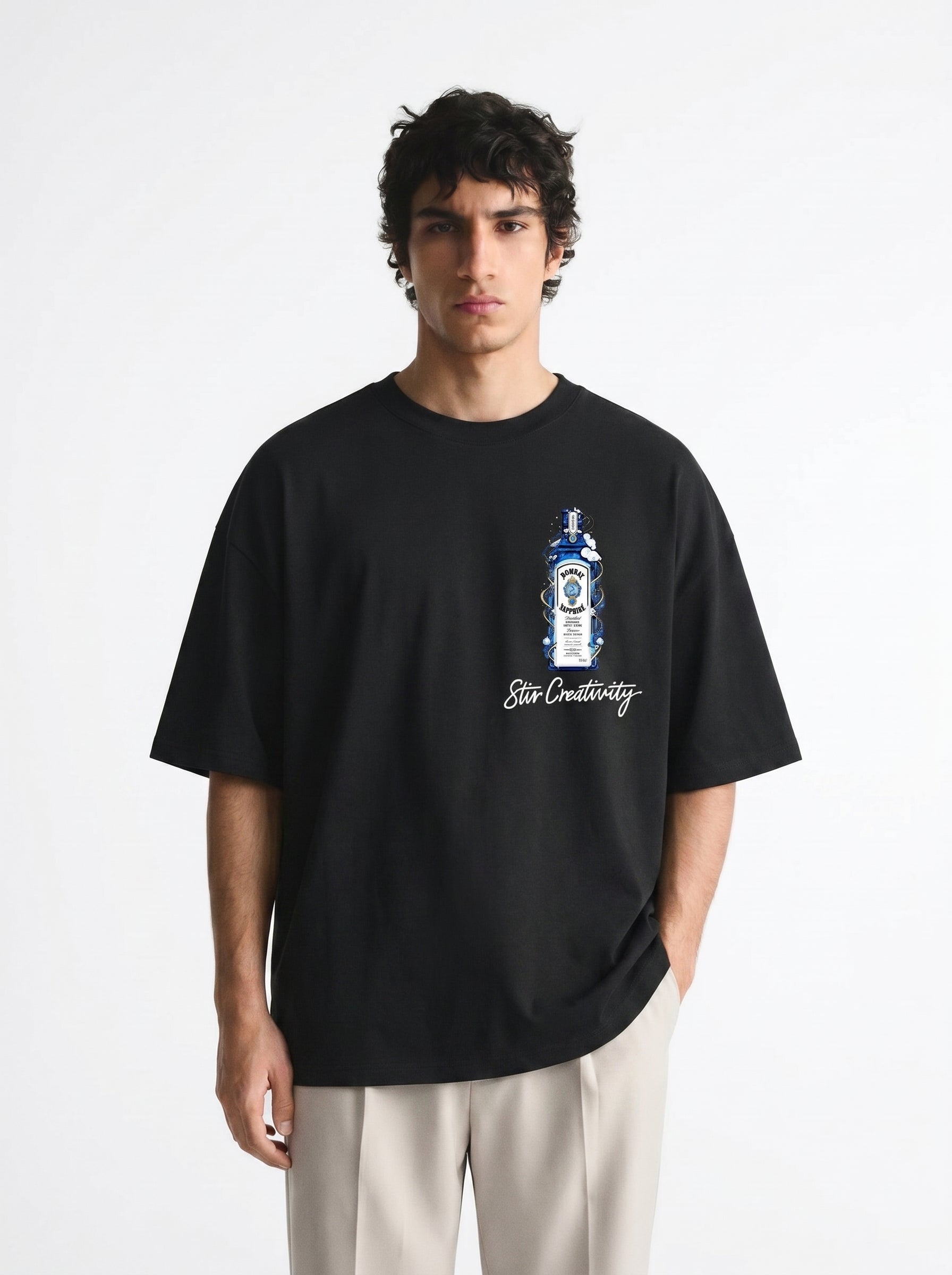 Bombay Sapphire Oversized Tee