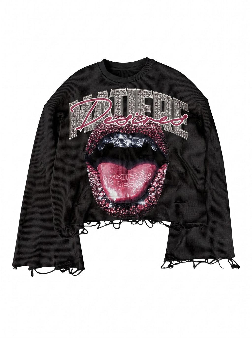 Velvet Desire Waffle Knit Tee