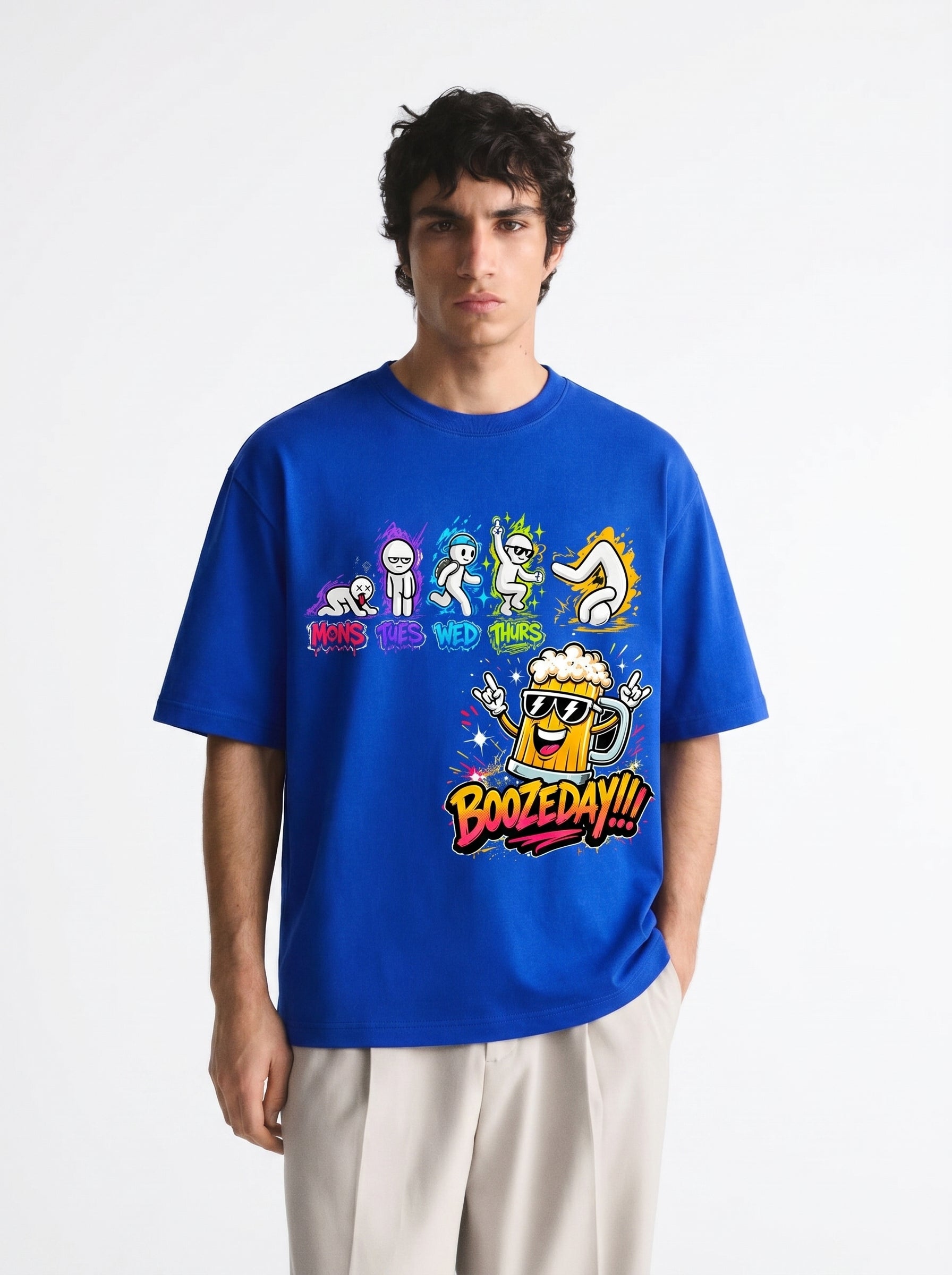 Boozeday Oversized Tee